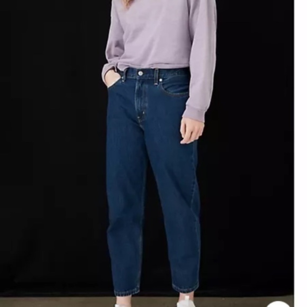 🔥👖🔥👖 LOOSE TAPER CROP WOMEN'S JEANS🔥👖🔥👖​